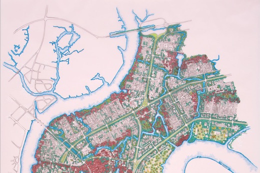 Tiffany Chung, Thủ Thiêm: an archaeological project for future remembrance 2019