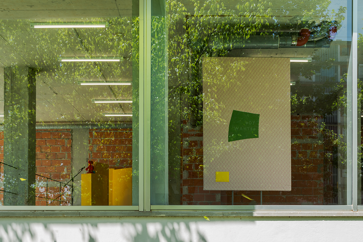Cosima von Bonin, Boy at Work, 2023.