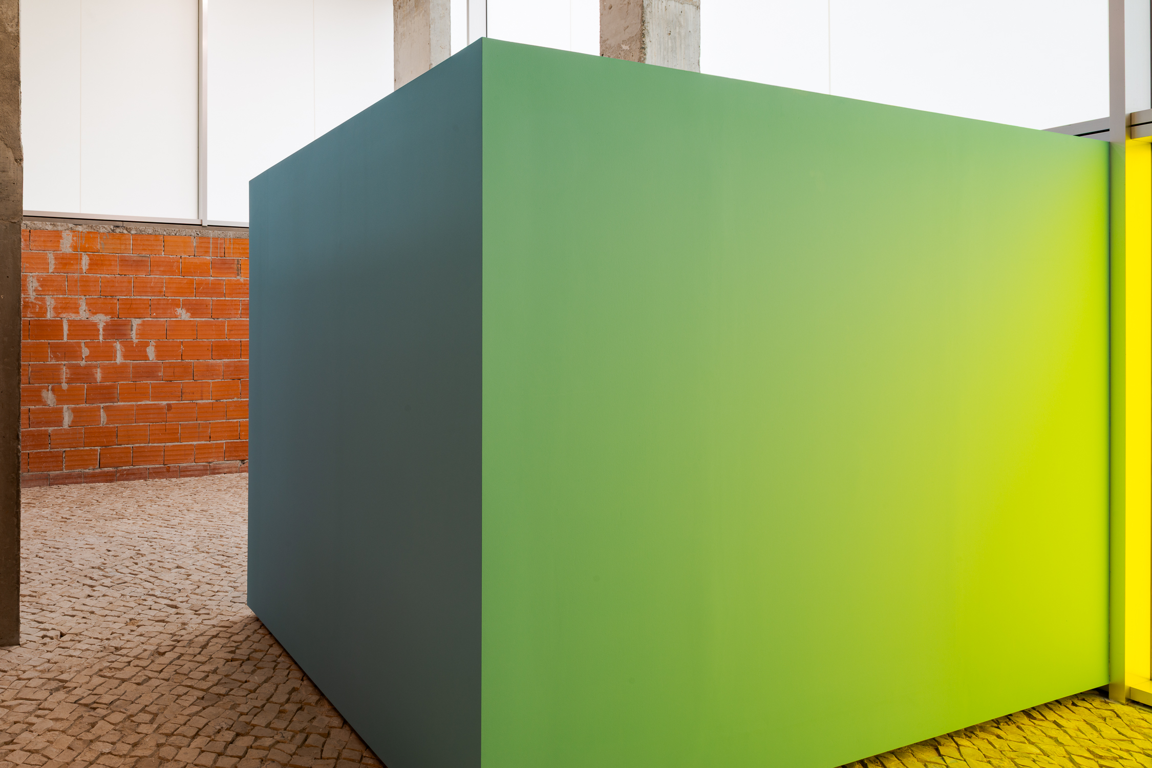 Coumba Samba, 1100-651 LISBOA, Lumiar Cité, 2025, vista da instalação. Foto: DMF