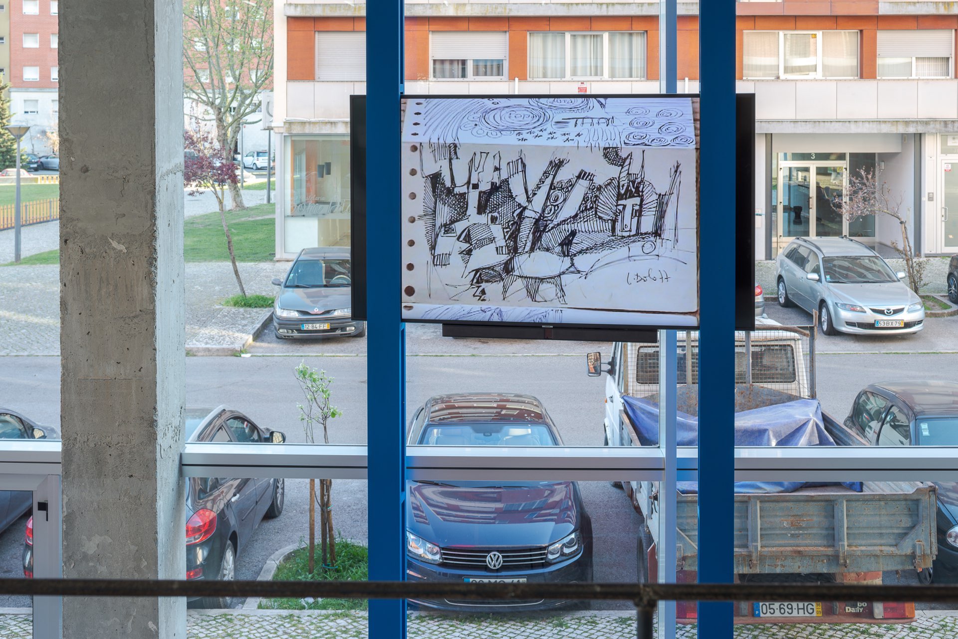 David Hammons, Ted Joans: Exquisite Corpse, Lumiar Cité, 2019