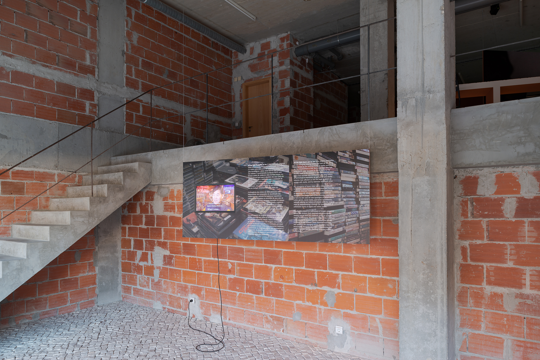 Judith Barry, All the light that's ours to see. Lumiar Cité, 2020.