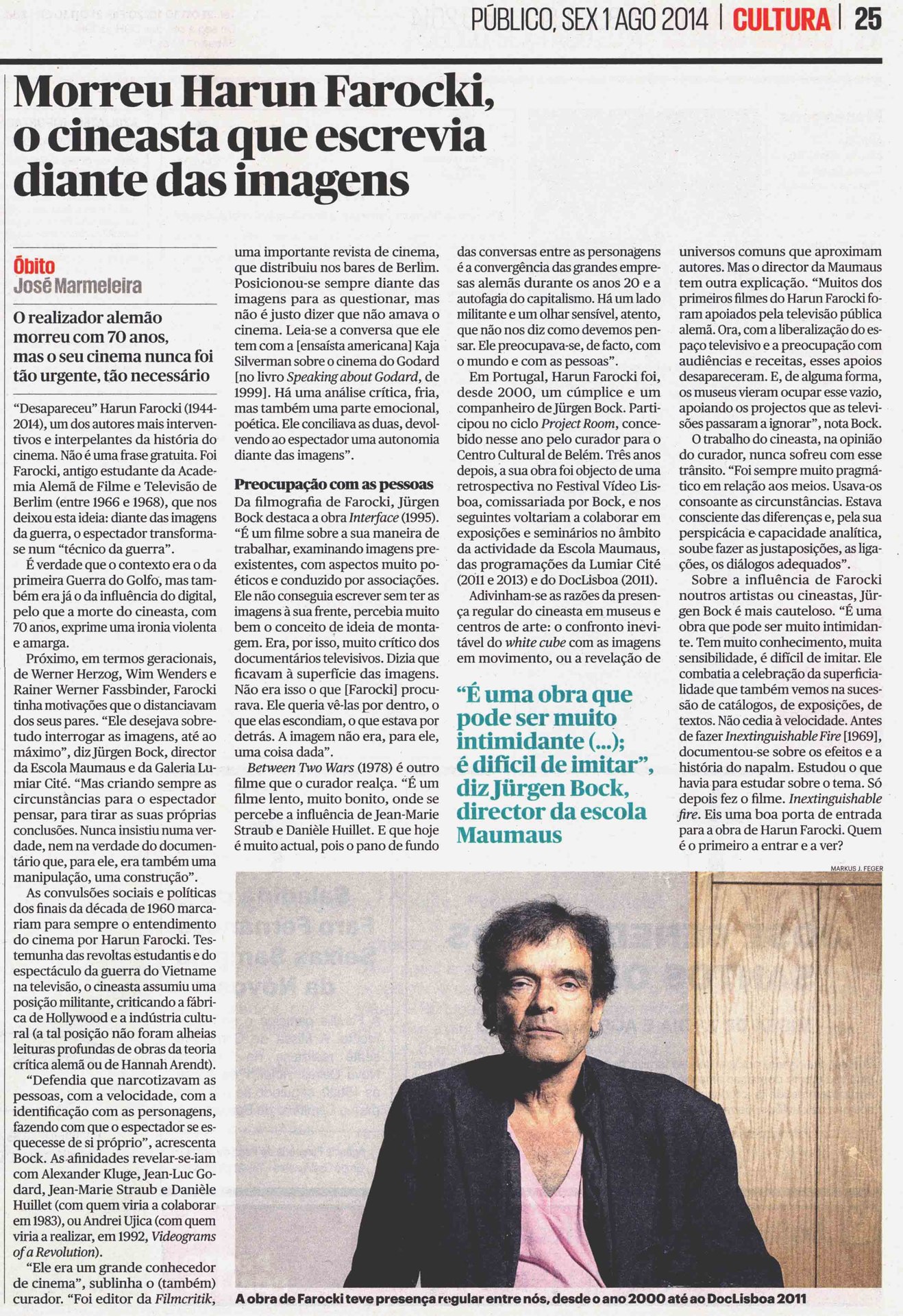 Público | 01.08.2014 | José Marmeleira