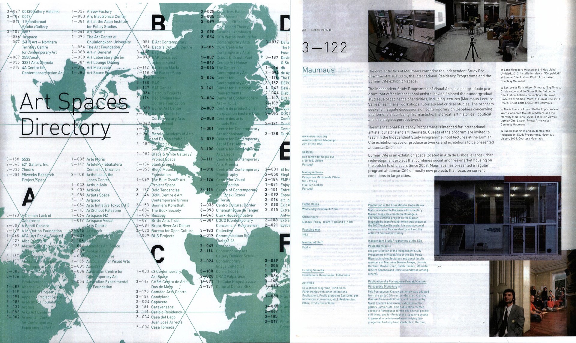 Art Spaces Directory New Museum, New York
