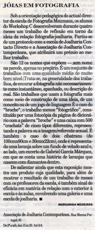 Público | 18.03.1994 | Margarida Medeiros
