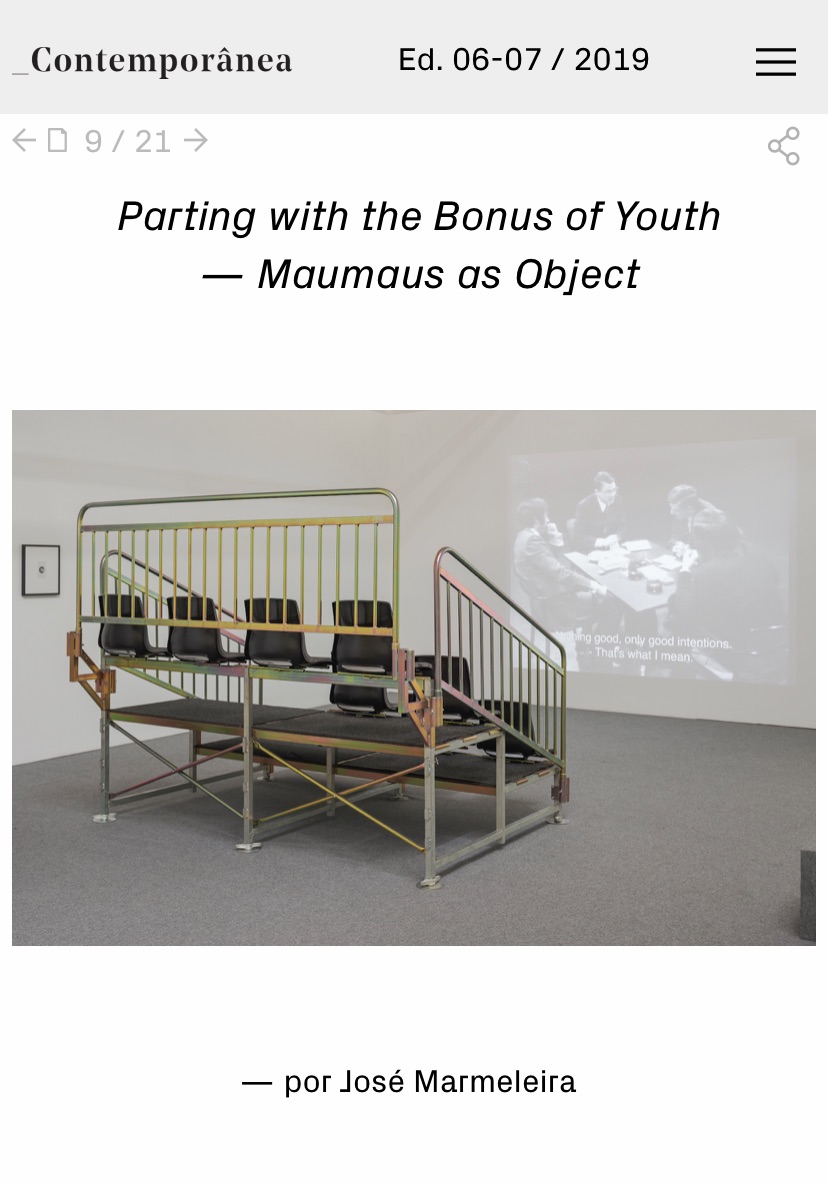 Contemporânea Ed. 06-07 / 2019 | José Marmeleira