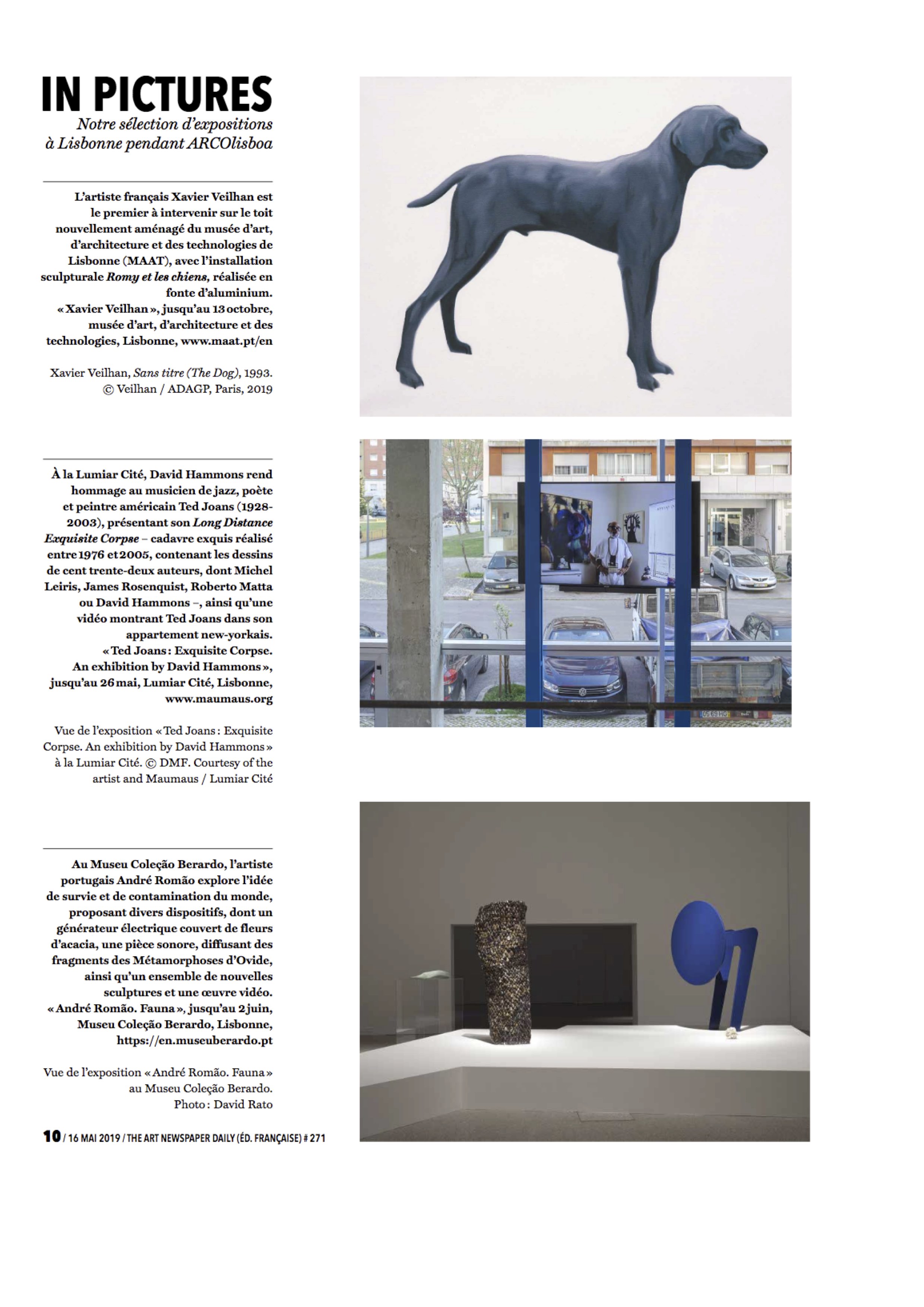 The Art Newspaper Daily | 16 Mai 2019