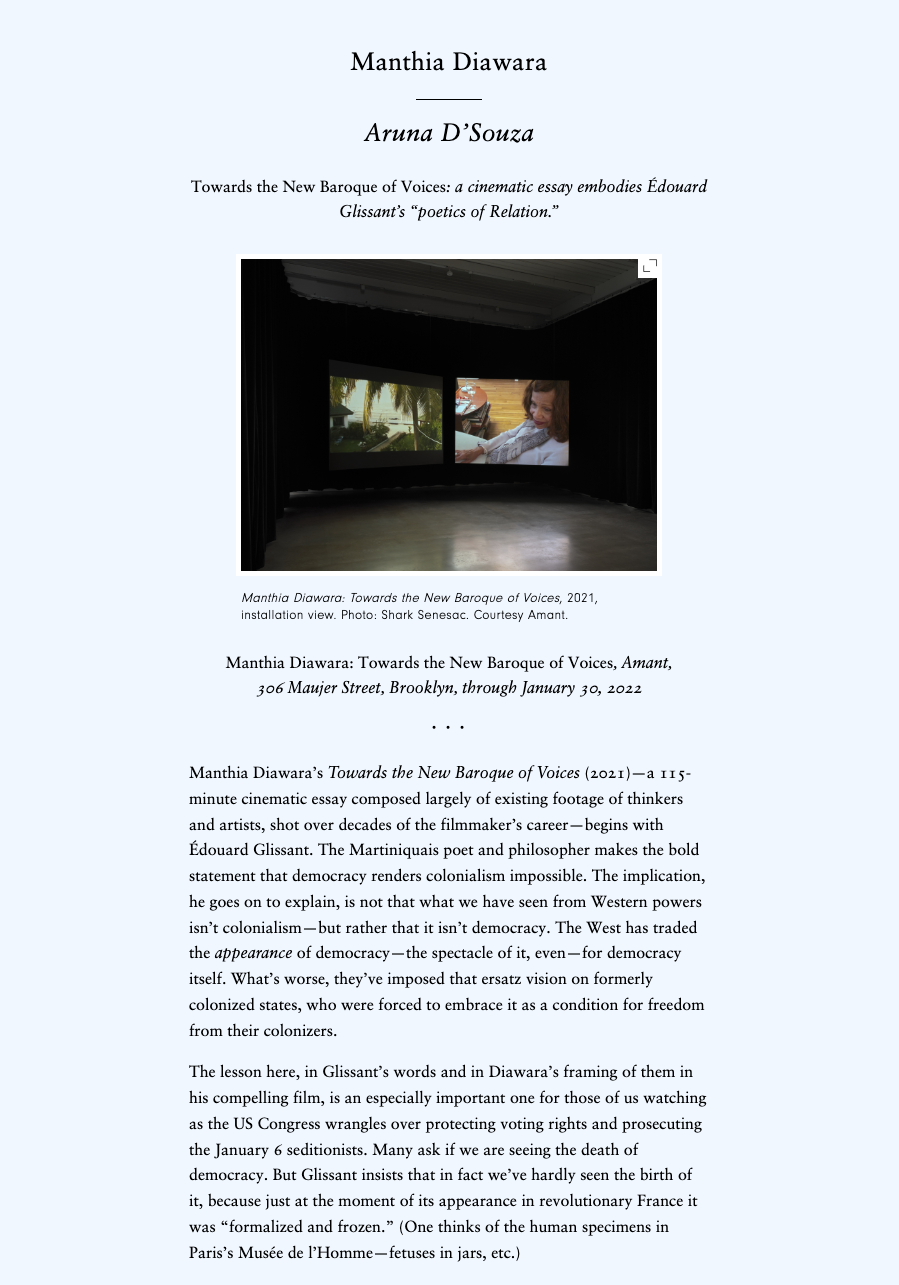 4 Columns | 21.01.2022 | Aruna D’Souza