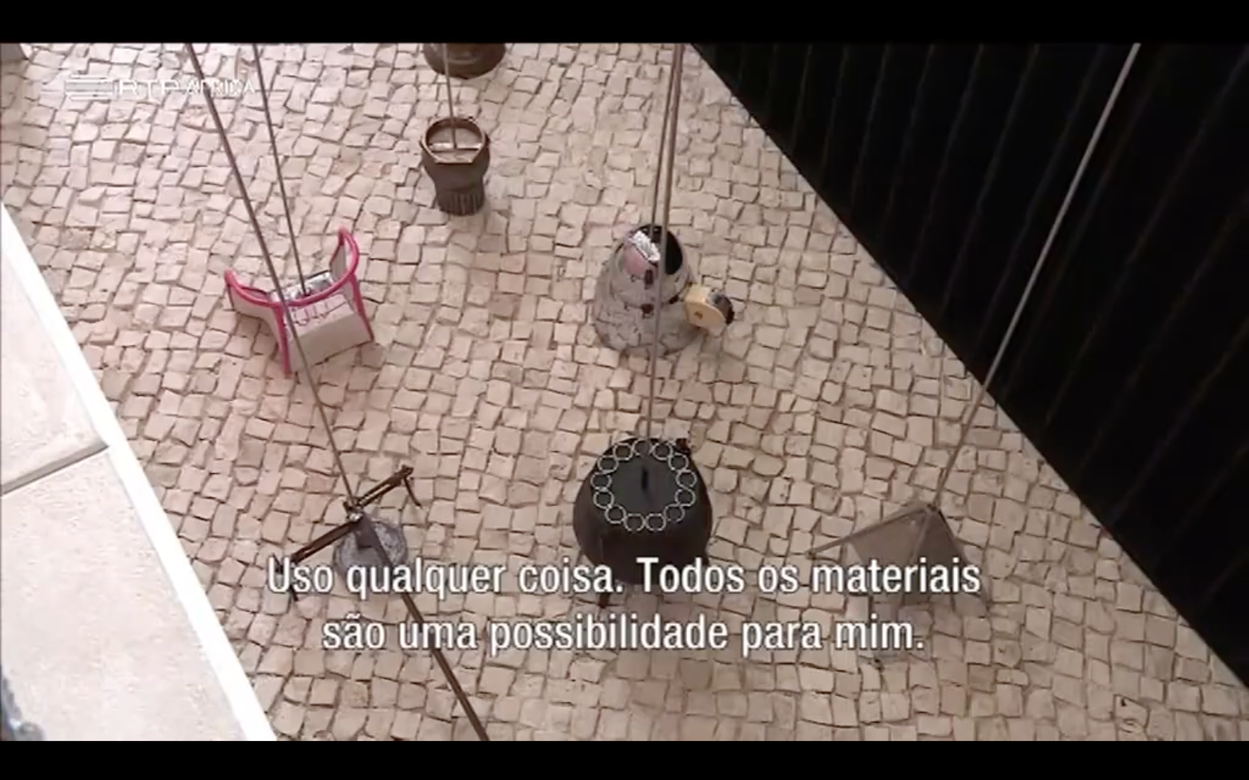 RTP África | 12.02.2024 | Dozie Kanu, Preenchendo vazios, Lumiar Cité | Isabel Rosa 