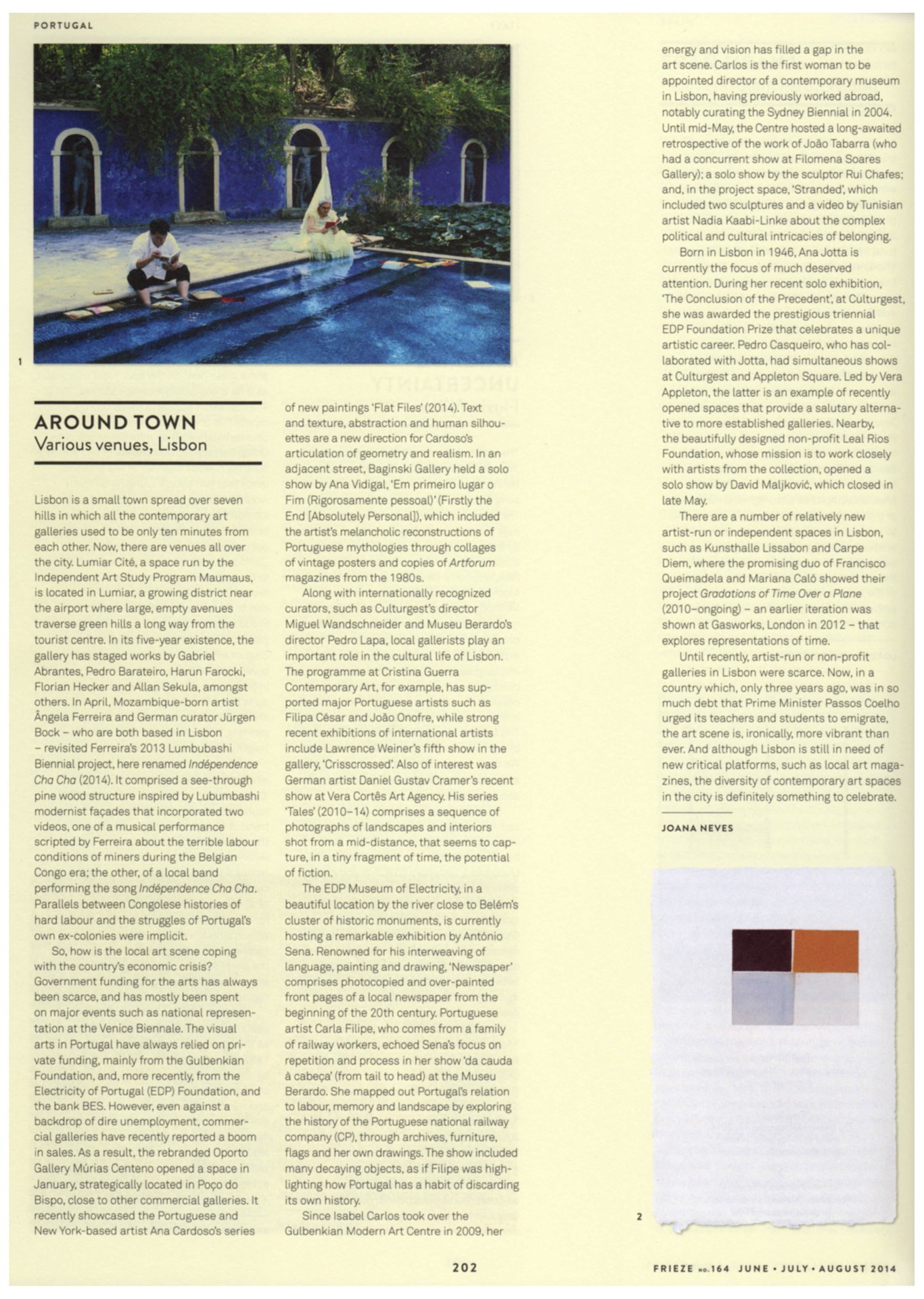 Frieze n.164 June-July-August 2014