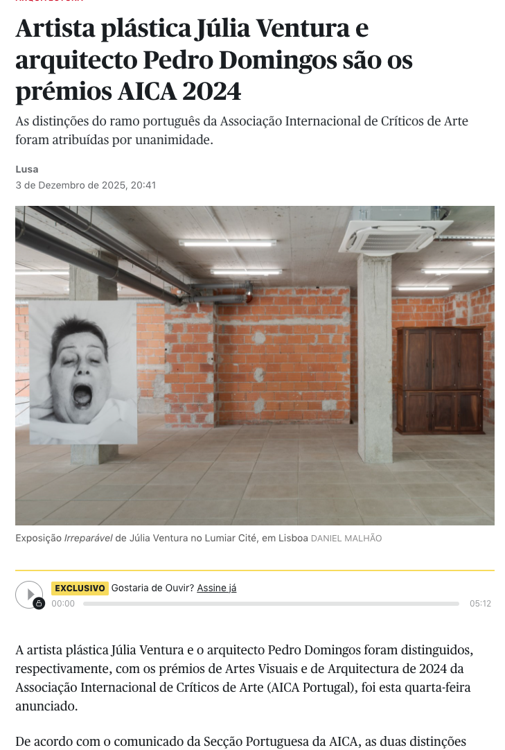 Público | 03.12.2025 | Lusa